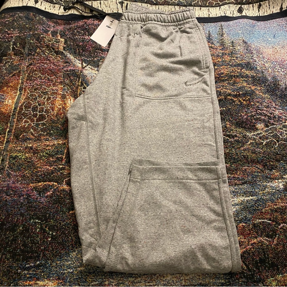 Nike Yoga Mens Particle Sweatpants French Terry Bottoms Size X-Large